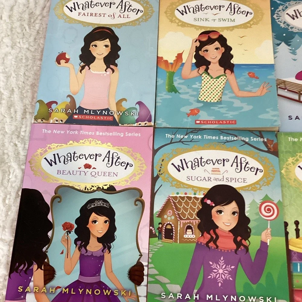 Whatever After Chapter Books Sarah Mlynowski Lot of 7 Princess Fairy Tale Series